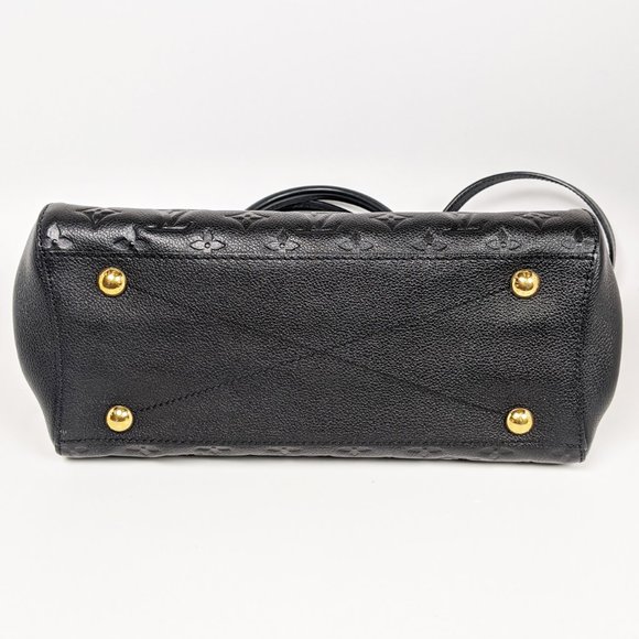 SOLD Louis Vuitton Empreinte Montaigne MM Black - Picture 3 of 9
